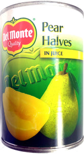 PEAR HALVES IN JUICE